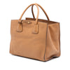 Prada Vitello Daino Front Pocket Open Convertible Tote Secondhand