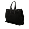 Secondhand Saint Laurent Large Canvas Rive Gauche Tote