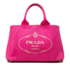 Prada Canvas Canapa Logo Tote Secondhand