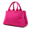 Prada Canvas Canapa Logo Tote Secondhand