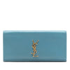 Saint Laurent Smooth Leather Cassandre Clutch Secondhand
