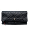 Chanel Quilted Lambskin CC Beauty Foldover Clutch Secondhand