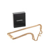 Chanel CC Gold Plated Coco Rhinestones Double Chain Necklace Secondhand