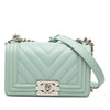 Chanel Small Chevron Caviar Boy Flap Secondhand