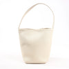 The Row Park Tote Small Leather Shoulder bag in Ecru Secondhand