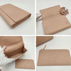 Tiffany & Co. wallet with shoulder strap in beige leather