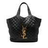 Saint Laurent Maxi Quilted Lambskin Icare Shopping Tote Secondhand