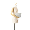 Celine Quilted Metallic Calfskin C Charm Pouch Secondhand