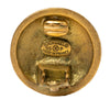 Secondhand Chanel CC Gold Plated Round Clip On Earrings