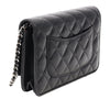 Chanel CC Quilted Caviar Wallet on Chain Secondhand