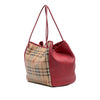 Burberry Small Haymarket Check Coated Canvas Canterbury Tote Secondhand