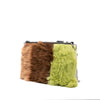 Secondhand Miu Miu Fur Montone Stripe Crossbody