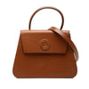 Celine Embossed Leather Top Handle Bag Secondhand