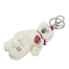 Prada Faux Fur Teddy Bear Bag Charm and Key Holder Secondhand