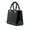 Dior Medium Patent Cannage Lady Dior Secondhand