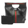 Gucci GUCCI Microguccissima Web Giglio Satchel Secondhand