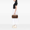 Celine Macadam Coated Canvas Boston Bag Secondhand