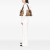 Secondhand Ferragamo Gancini Canvas Shoulder Bag