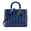 Secondhand Dior Large Patent Cannage Lady Dior