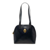 Secondhand Dior Leather Logo Shoulder Bag