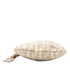 Fendi Zucchino Canvas Kiss Lock Coin Purse Secondhand