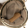 Fendi Zucchino Canvas Kiss Lock Coin Purse Secondhand