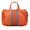 Gucci Medium Calfskin Web Joy Boston Bag Secondhand