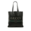 Secondhand Gucci Calfskin Logo Tote