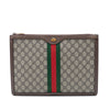Gucci GG Supreme Web Ophidia Clutch Secondhand