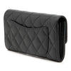 Chanel CC Quilted Caviar Classic Flap Wallet Secondhand