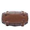 Burberry Smoke Check Coated Canvas Northfield Satchel Secondhand