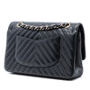 Chanel Medium Classic Chevron Lambskin Double Flap Secondhand