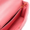 Chanel Quilted Lambskin Metal Top Handle Flap Secondhand