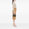 Fendi Mini Pequin Coated Canvas Convertible Boston Bag Secondhand
