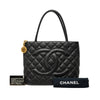 Chanel Caviar Medallion Tote Secondhand