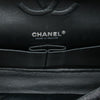 Chanel Medium Classic Printed Denim Double Flap Secondhand