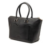 Valentino Leather Demilune Whipstitch Satchel Secondhand