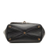 Valentino Leather Demilune Whipstitch Satchel Secondhand