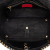 Valentino Leather Demilune Whipstitch Satchel Secondhand