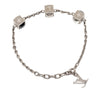 Louis Vuitton Brass Gamble Crystal Bracelet Secondhand