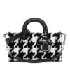 Dior Medium Canvas Macro Houndstooth Lady D Joy Secondhand