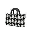 Dior Medium Canvas Macro Houndstooth Lady D Joy Secondhand