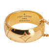 Louis Vuitton Gold Plated Monogram Charms Necklace Secondhand