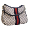 Gucci GG Supreme Web Shoulder Bag Secondhand