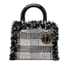 Dior Medium Tweed Fringe Lady Dior Secondhand