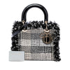 Dior Medium Tweed Fringe Lady Dior Secondhand