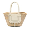 Secondhand Chloé Medium Raffia Marcie Basket Tote