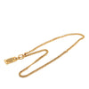 Chanel Gold Plated 31 Rue Cambon Plaque Pendant Necklace Secondhand