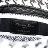 Dior Mini Embroidered Canvas Houndstooth Lady D Lite Secondhand