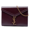 Secondhand Saint Laurent Grain De Poudre Monogram Cassandra Chain Wallet